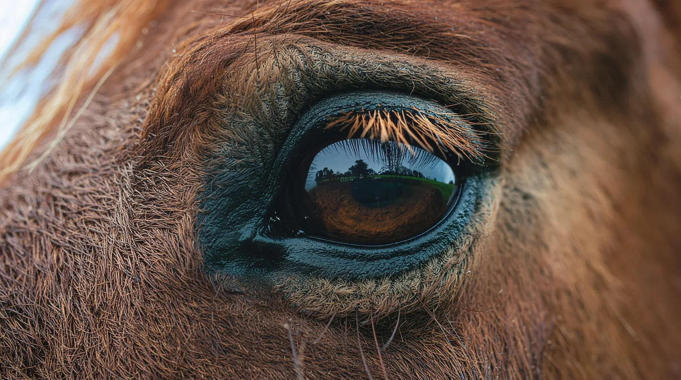 Un regard de cheval au MV Jump, Savignac-Lédrier